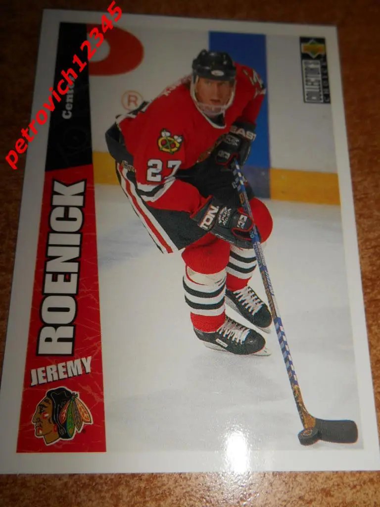 хоккей.карточка = 46 - Jeremy Roenick - Chicago Blackhawks