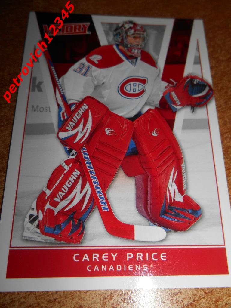 хоккей.карточка = 104 - Carey Price - Montreal Canadiens