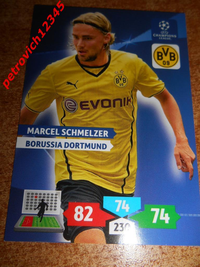 футбол.карточка = Marcel Schmelzer - Borussia Dortmund