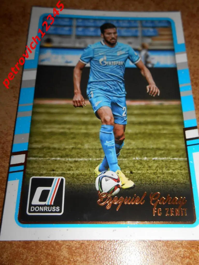 футбол.карточка = 187 - Ezequiel Garay - Zenit St. Petersburg