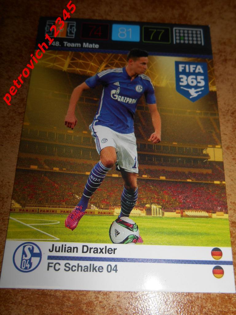 футбол.карточка = 148 - Julian Draxler - FC Schalke 04