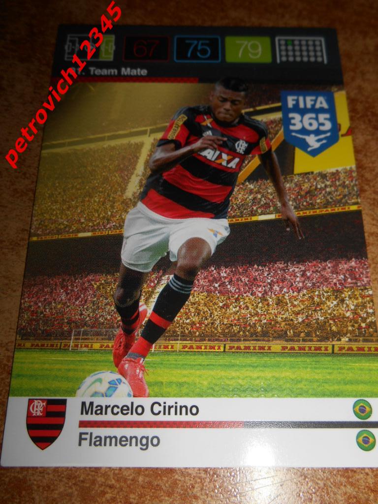 футбол.карточка = 81 - Marcelo Cirino - CR Flamengo