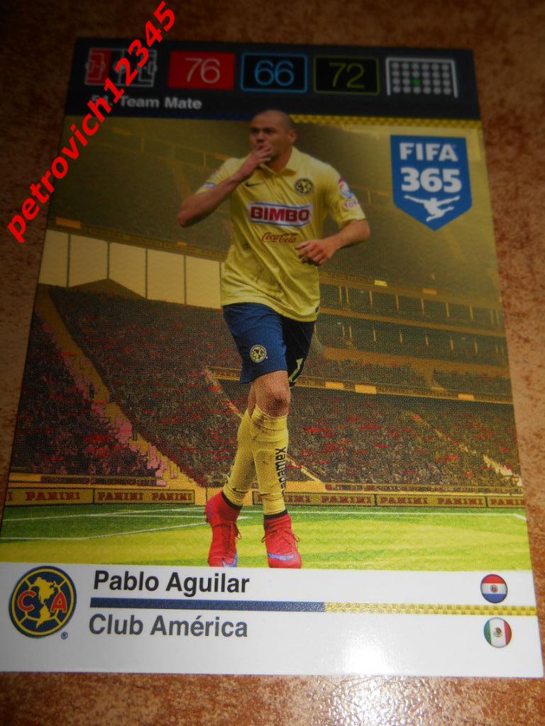 футбол.карточка = 54 - Pablo Aguilar - Club America