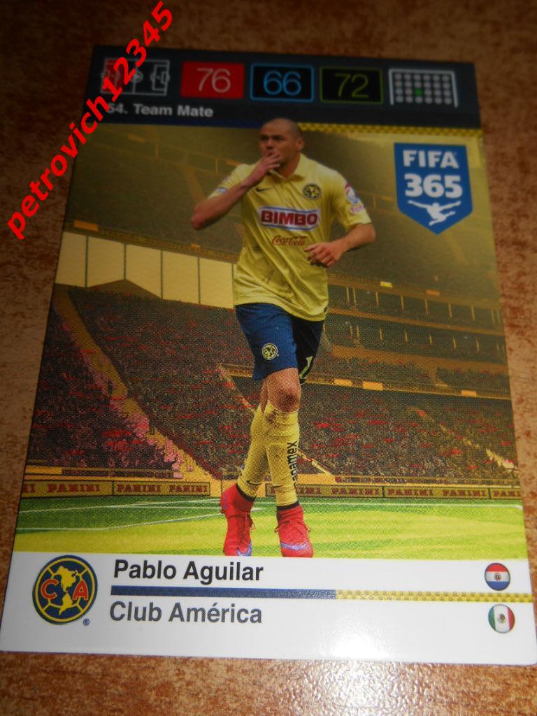 футбол.карточка = 54 - Pablo Aguilar - Club America