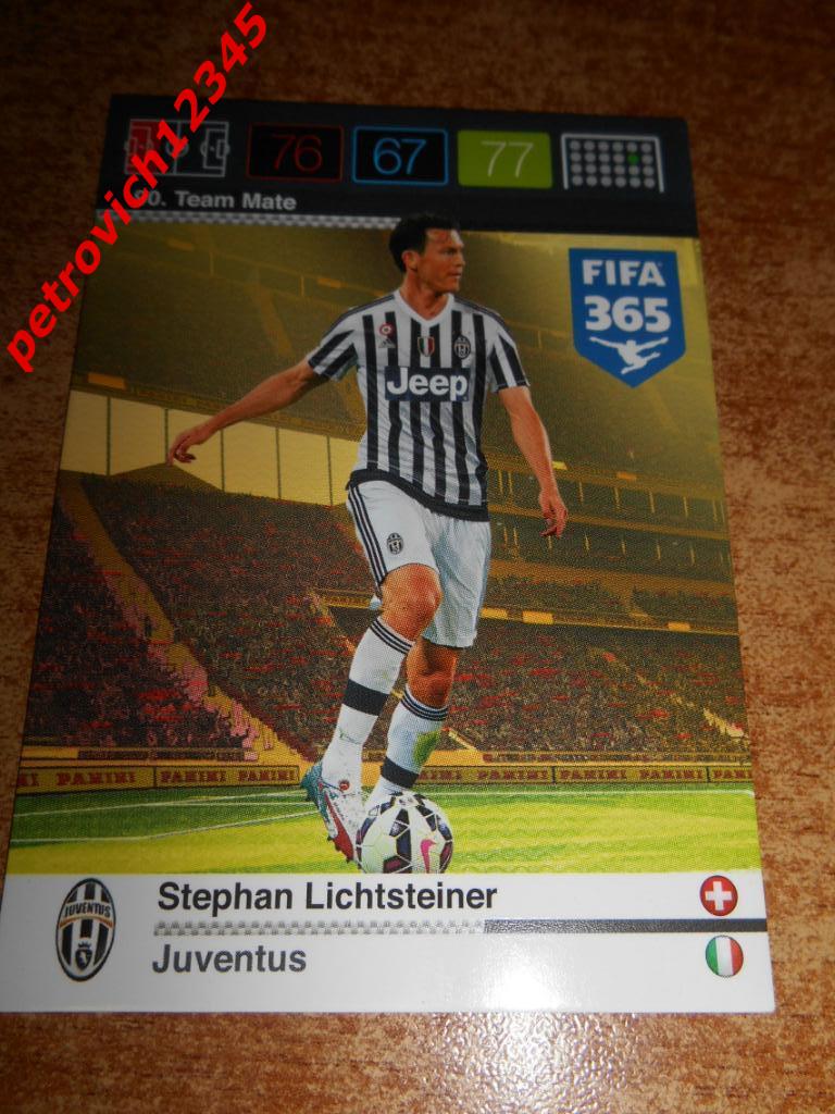 футбол.карточка = 90 - Stephan Lichtsteiner - Juventus