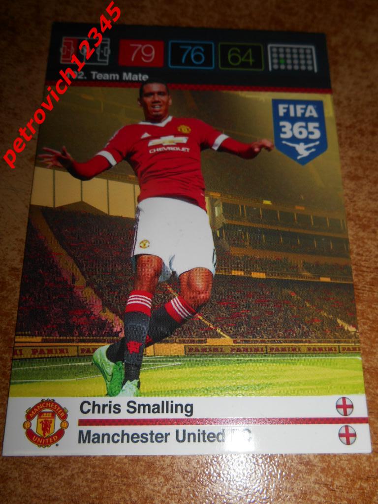 футбол.карточка = 102 - Chris Smalling - Manchester United