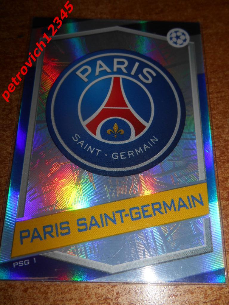 футбол.карточка = PSG1 - Club Emblem - Paris Saint-Germain
