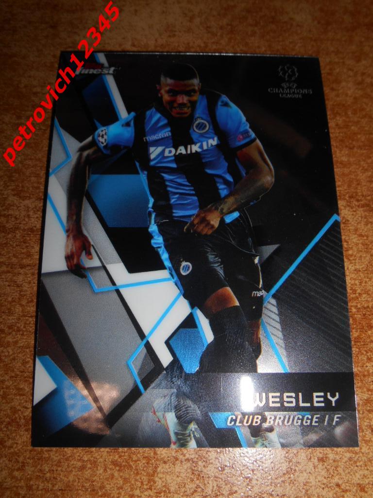 футбол.карточка = 28 - Wesley - Club Brugge KV