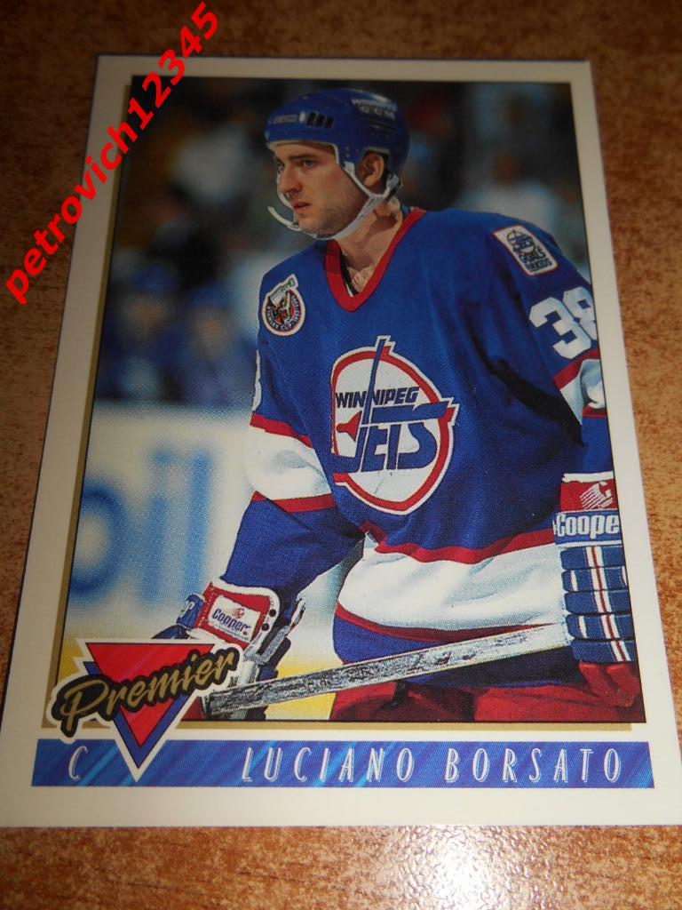 хоккей.карточка = 234 - Luciano Borsato - Winnipeg Jets