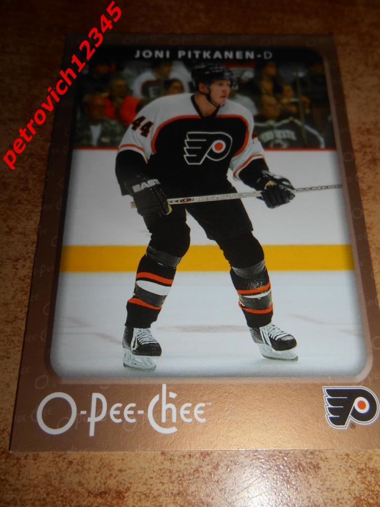 хоккей.карточка = 358 - Joni Pitkanen - Philadelphia Flyers