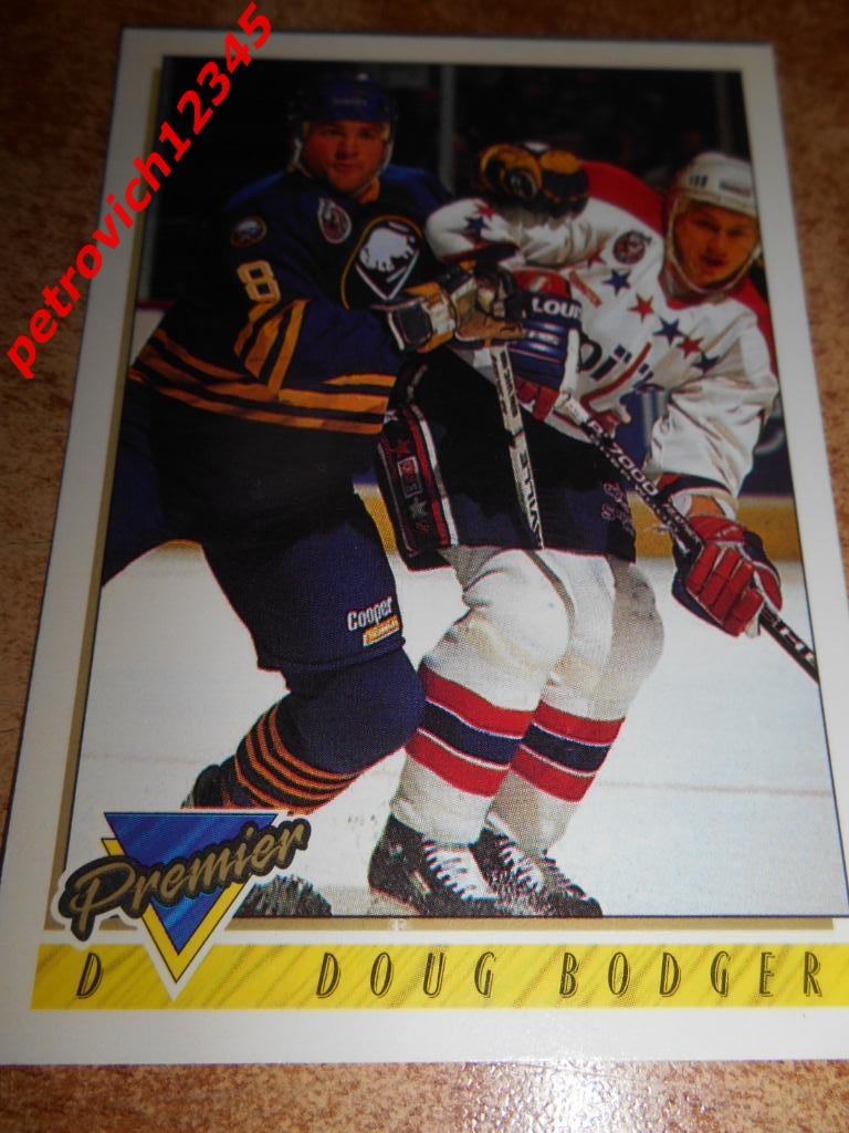 хоккей.карточка = 29 - Doug Bodger - Buffalo Sabres