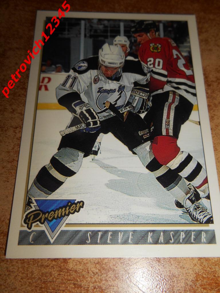 хоккей.карточка = 73 - Steve Kasper - Tampa Bay Lightning