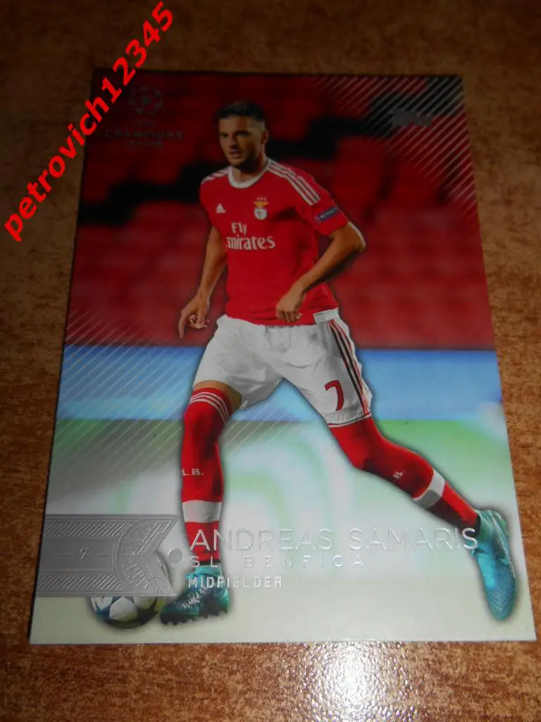 футбол.карточка = 56 - Andreas Samaris - Benfica