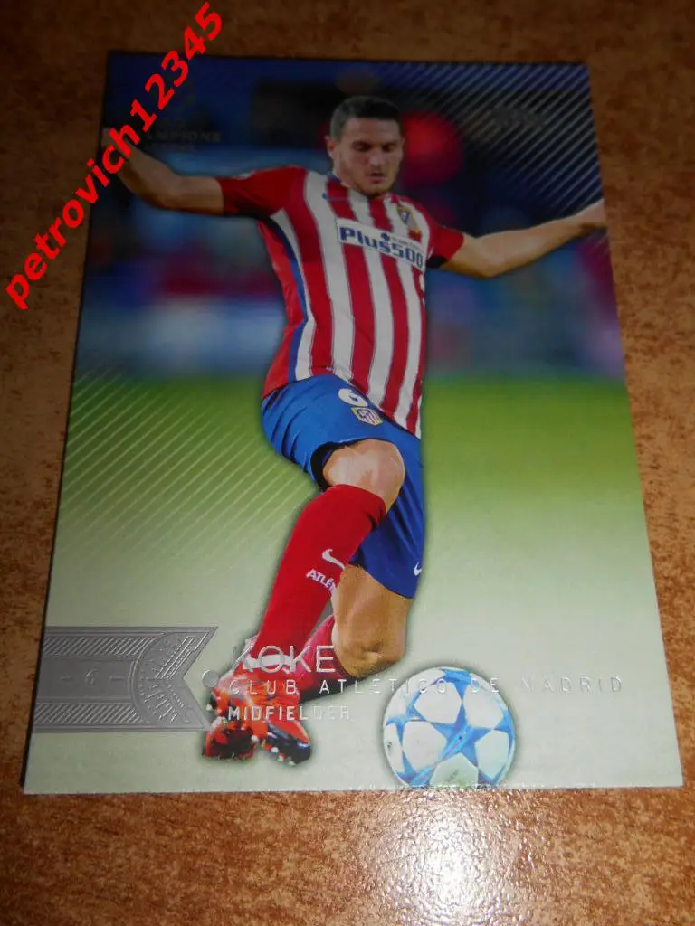 футбол.карточка = 63 - Koke - Atletico Madrid