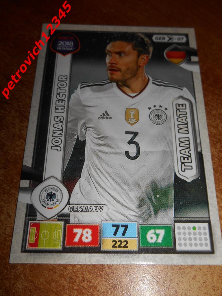 футбол.карточка = GER07 - Jonas Hector - Germany