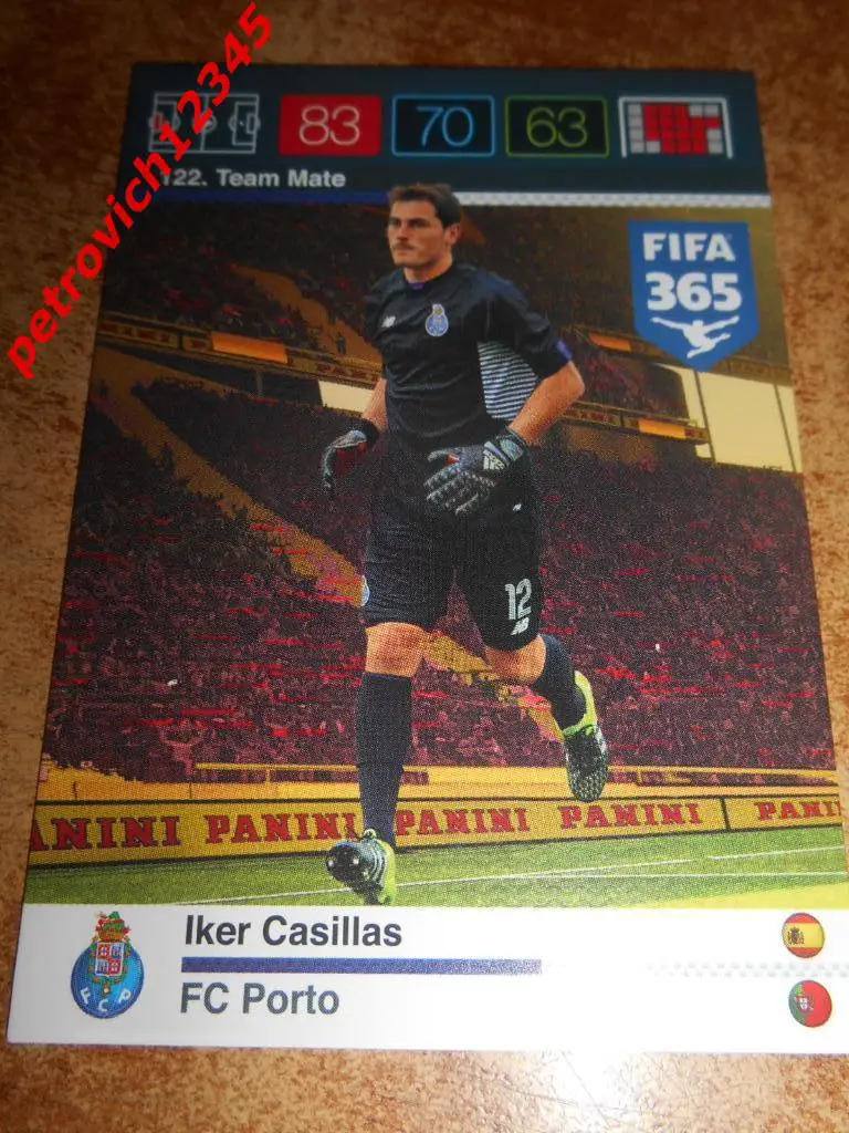 футбол.карточка = 122 - Iker Casillas - Porto