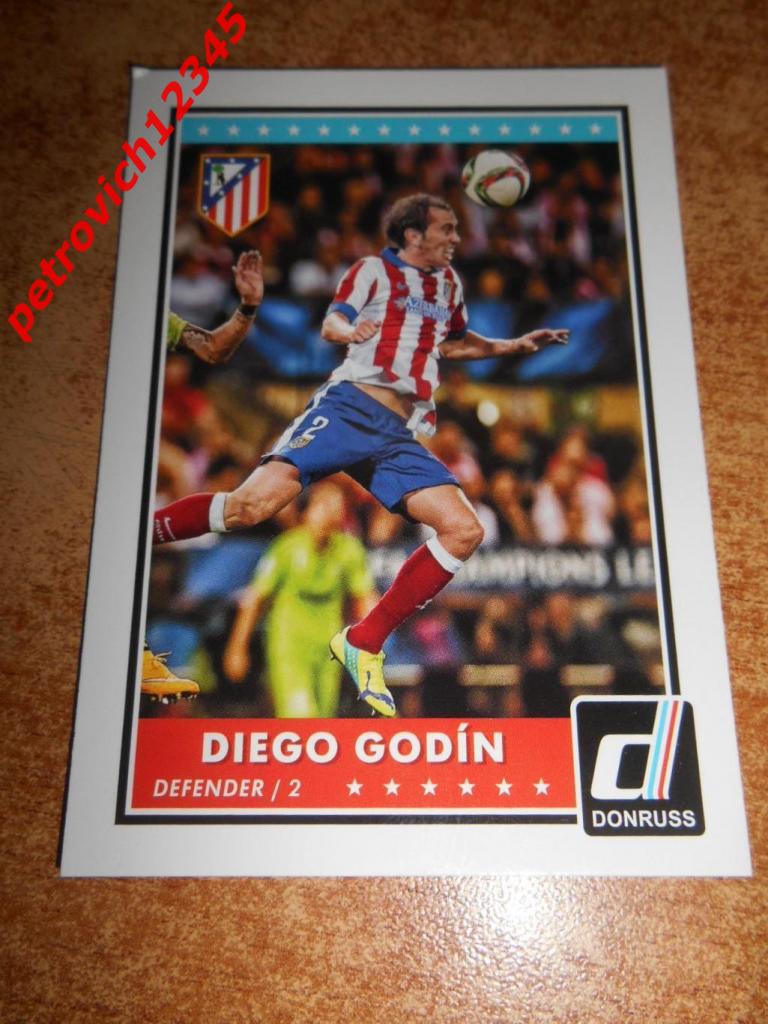 футбол.карточка = 25 - Diego Godin - Atletico Madrid