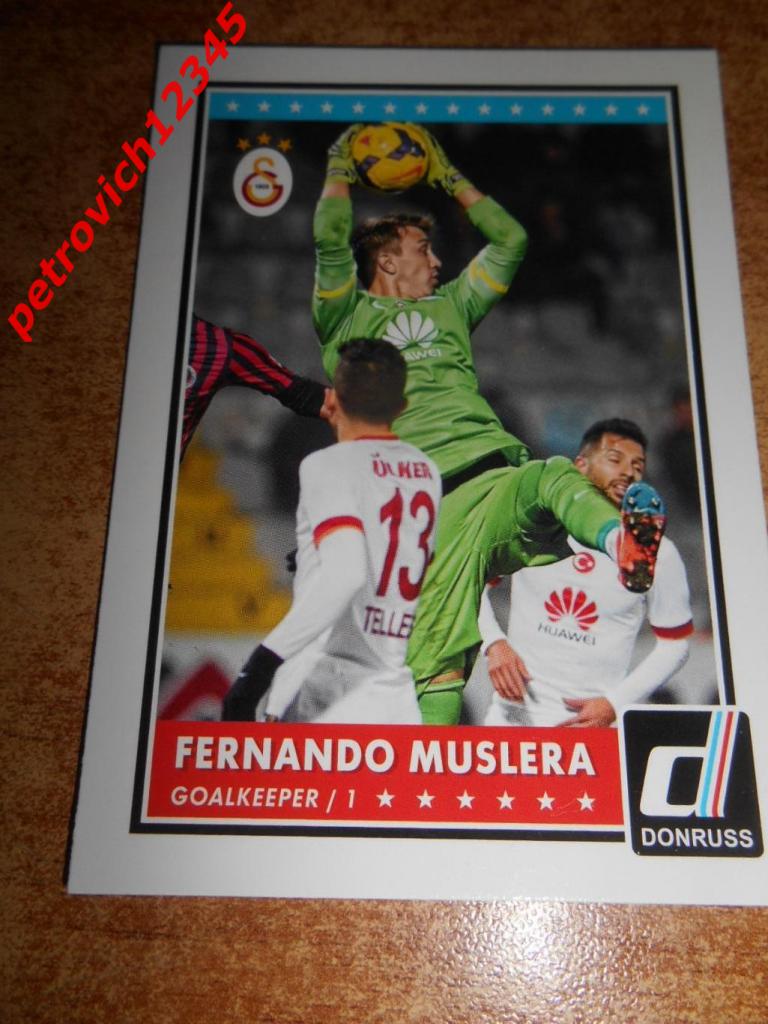 футбол.карточка = 37 - Fernando Muslera - Galatasaray