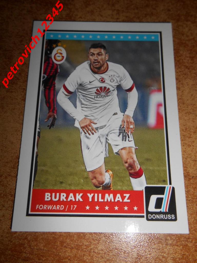 футбол.карточка = 39 - Burak Yilmaz - Galatasaray