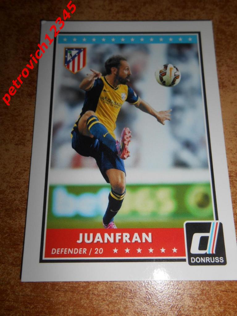 футбол.карточка = 31 - Juanfran - Atletico Madrid