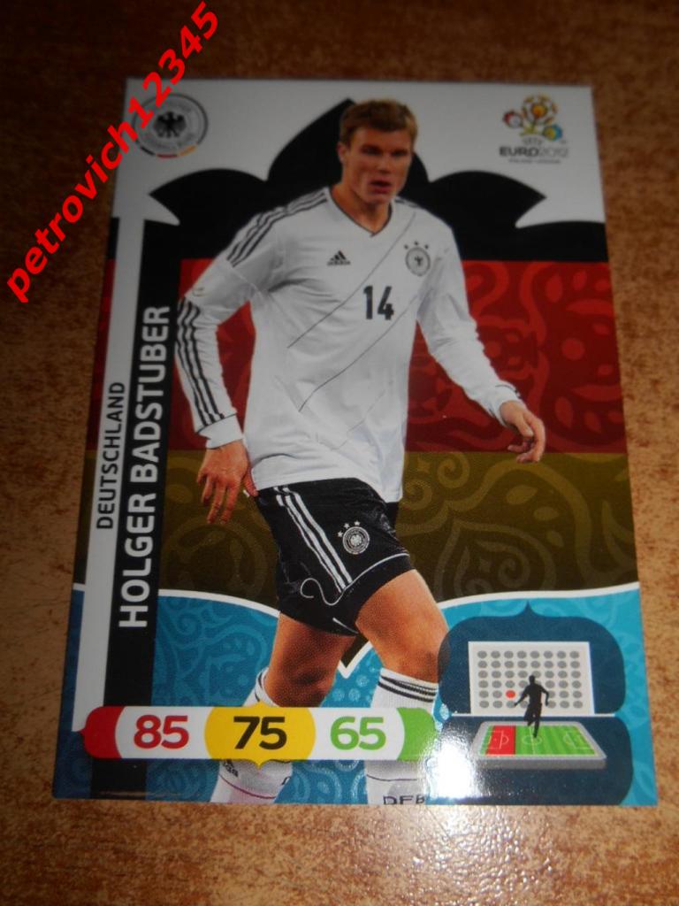 футбол.карточка = Holger Badstuber - Germany