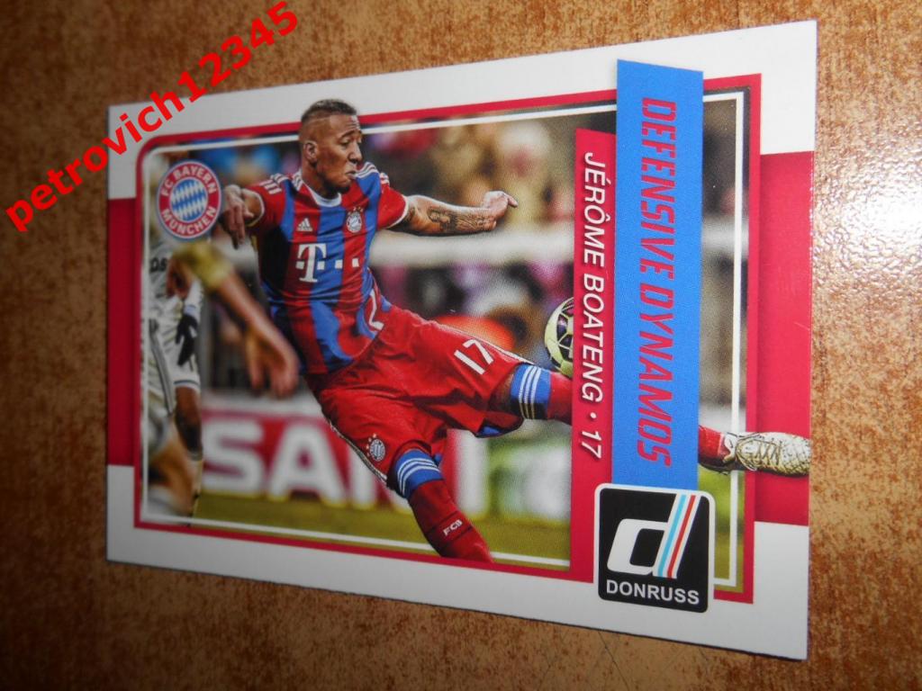футбол.карточка = 3 - Jerome Boateng - FC Bayern Munchen
