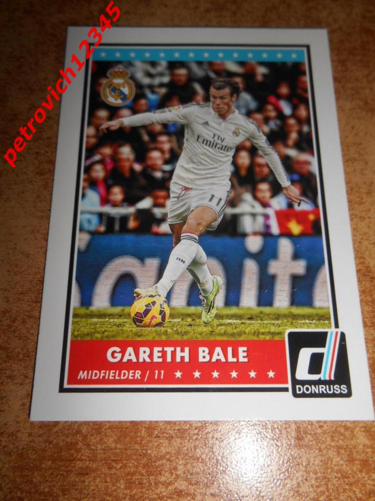 футбол.карточка = 2 - Gareth Bale - Real Madrid CF