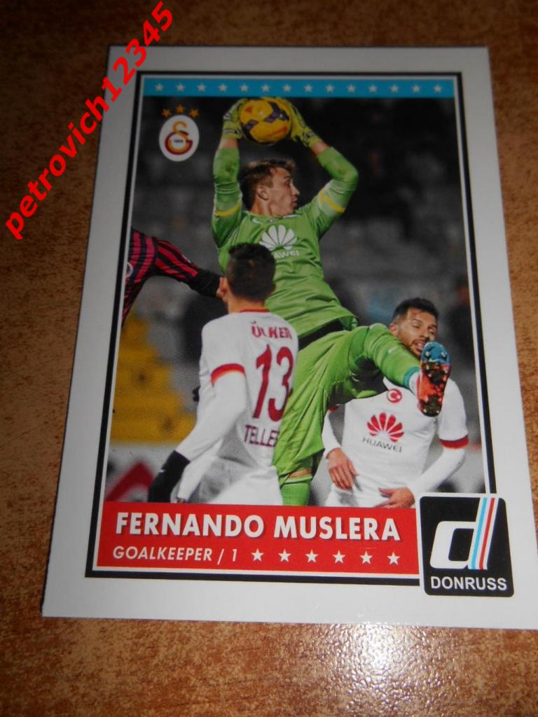 футбол.карточка = 37 - Fernando Muslera - Galatasaray