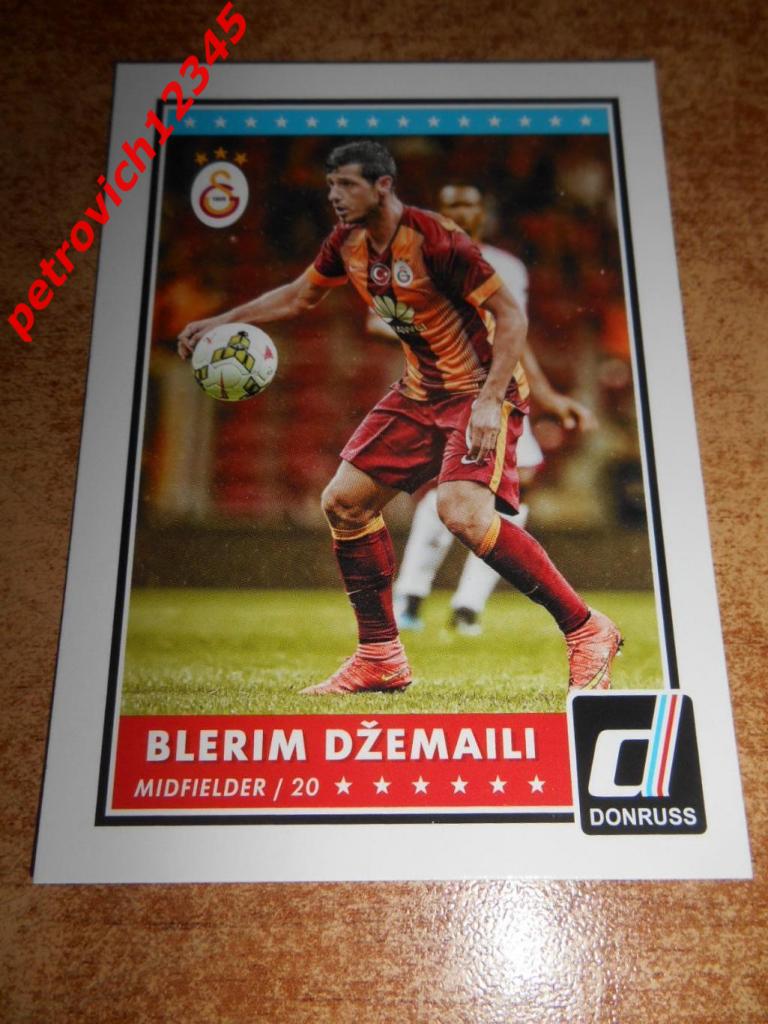 футбол.карточка = 38 - Blerim Dzemaili -Galatasaray