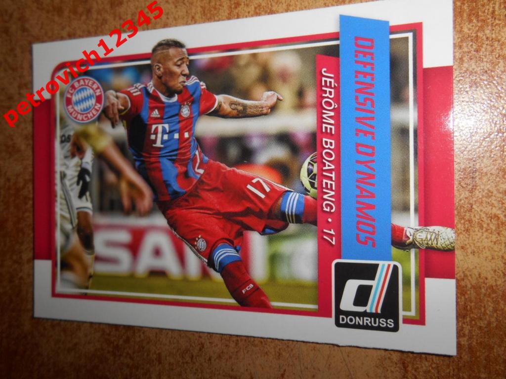футбол.карточка = 3 - Jerome Boateng - FC Bayern Munchen