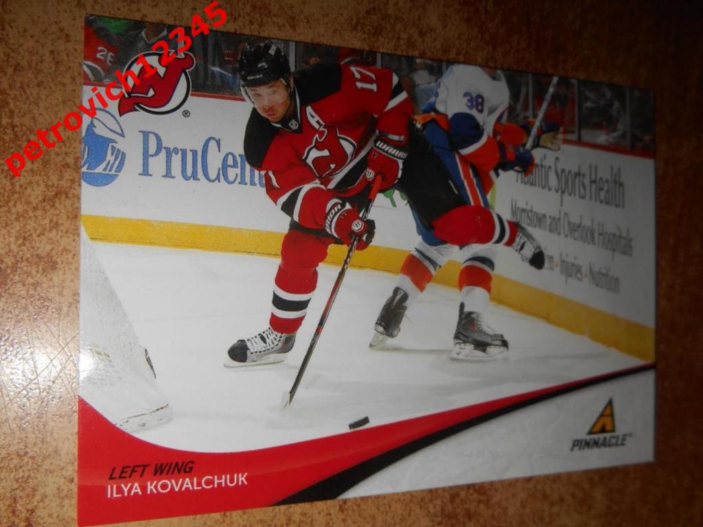 хоккей.карточка = 117 - Ilya Kovalchuk - New Jersey Devils