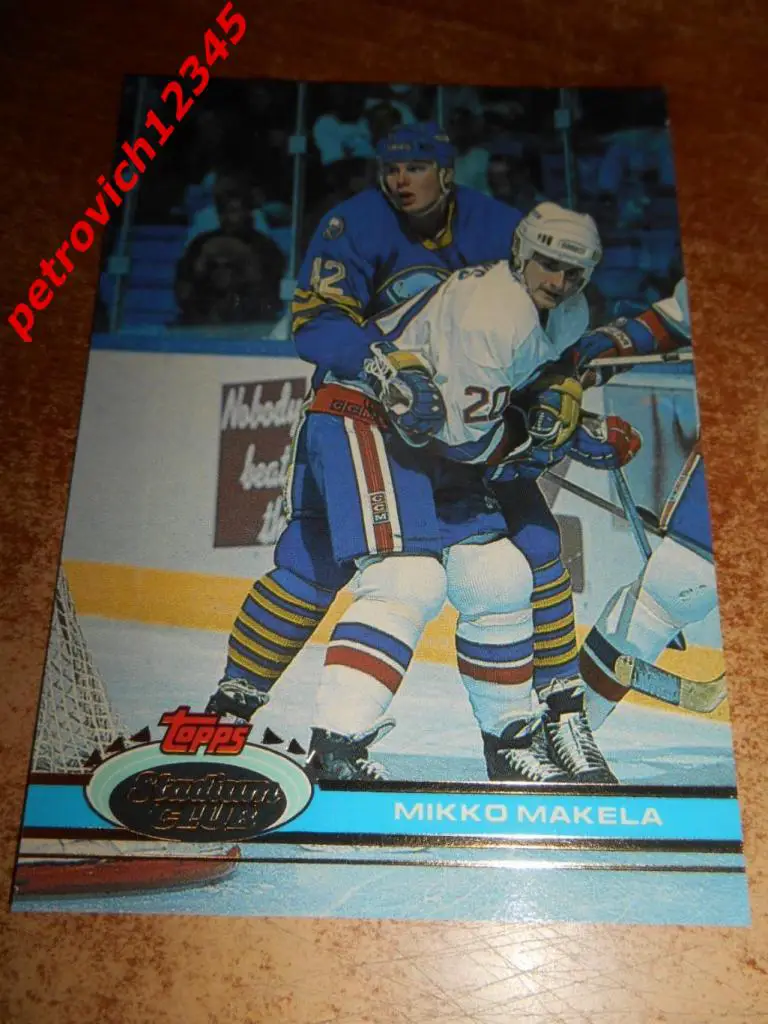 хоккей.карточка = 261 - Mikko Makela - Buffalo Sabres