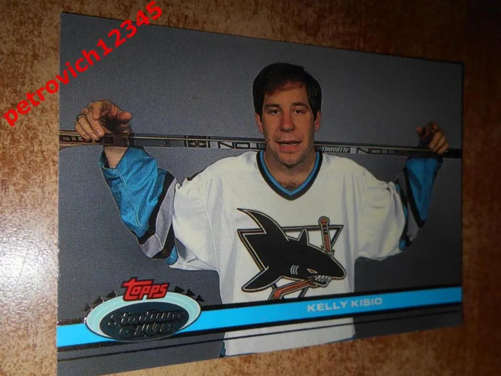 хоккей.карточка = 186 - Kelly Kisio - San Jose Sharks
