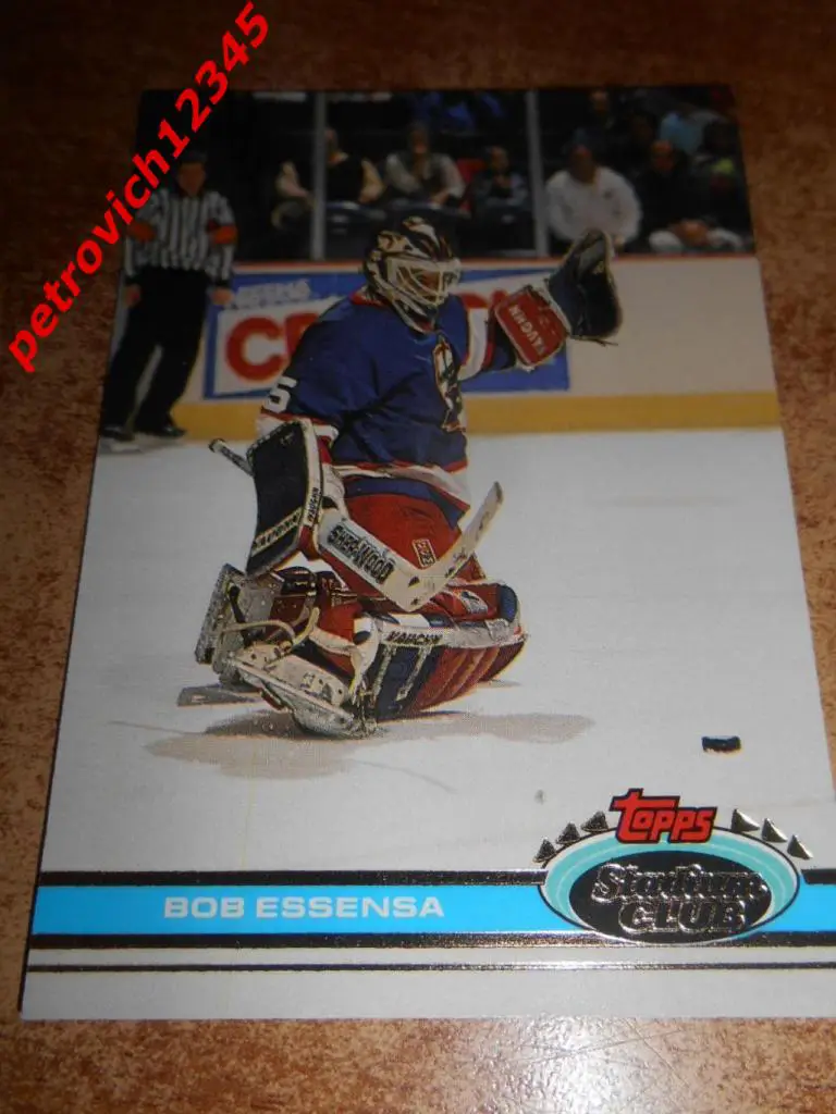 хоккей.карточка = 152 - Bob Essensa - Winnipeg Jets