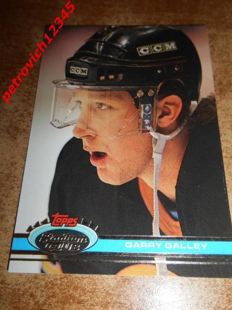 хоккей.карточка = 175 - Garry Galley - Boston Bruins