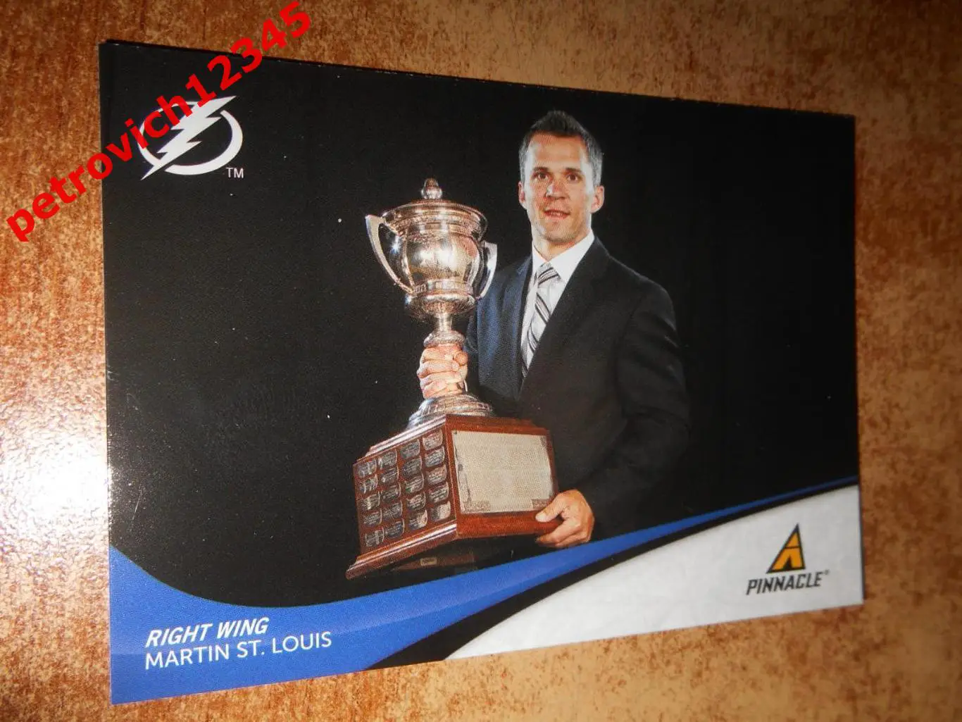 хоккей карточка = 26 Martin St Louis Tampa Bay Lightning