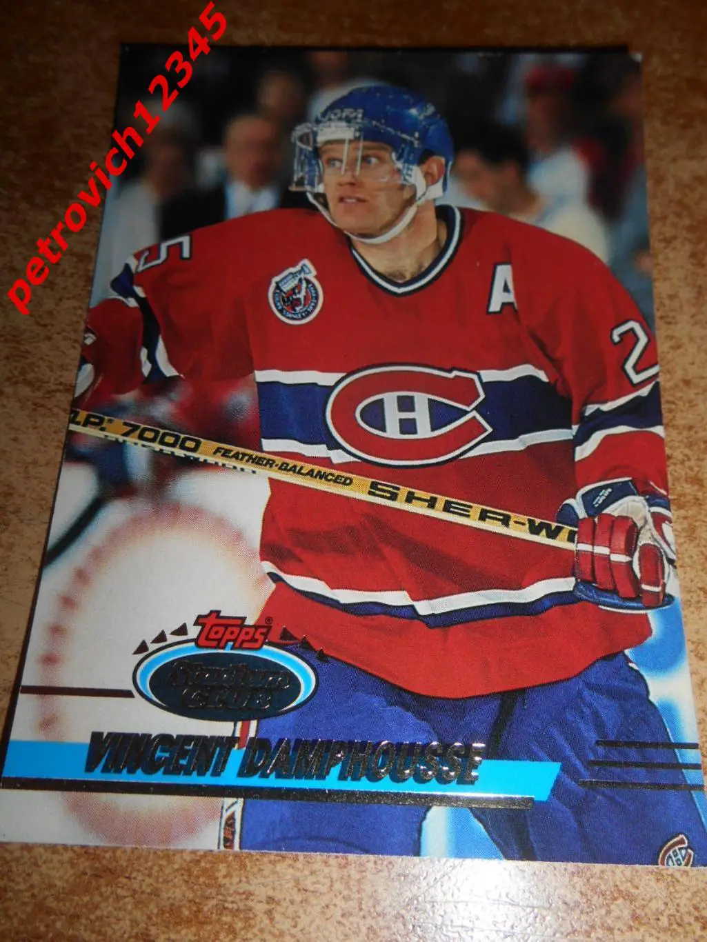 хоккей.карточка = 240 - Vincent Damphousse - Montreal Canadiens