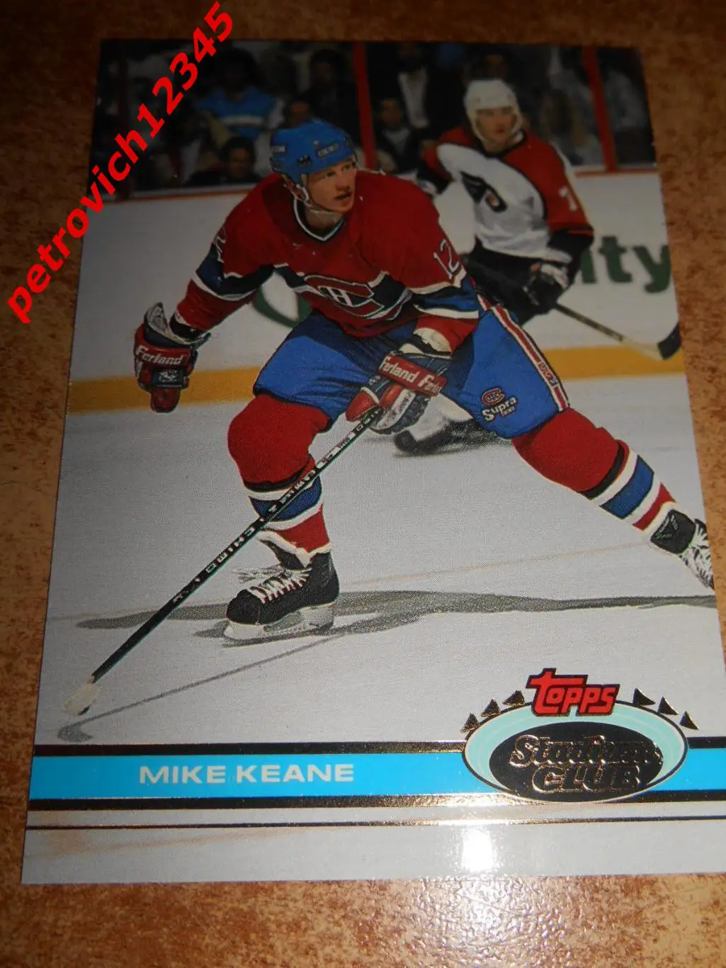 хоккей.карточка = 236 - Mike Keane - Montreal Canadiens