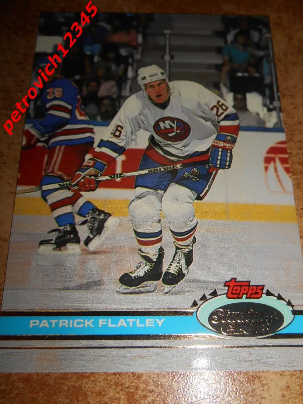 хоккей.карточка = 20 - Patrick Flatley - New York Islanders