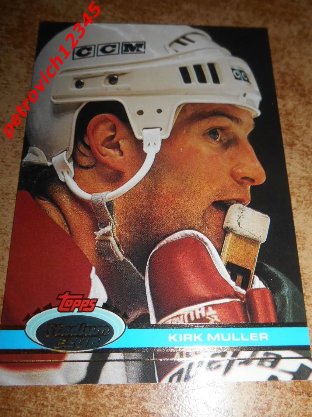 хоккей.карточка = 193 - Kirk Muller - New Jersey Devils