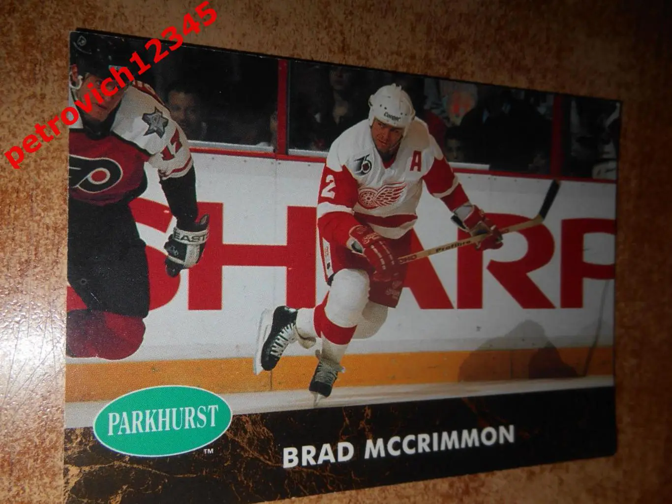 хоккей.карточка = 271 - Brad McCrimmon - Detroit Red Wings