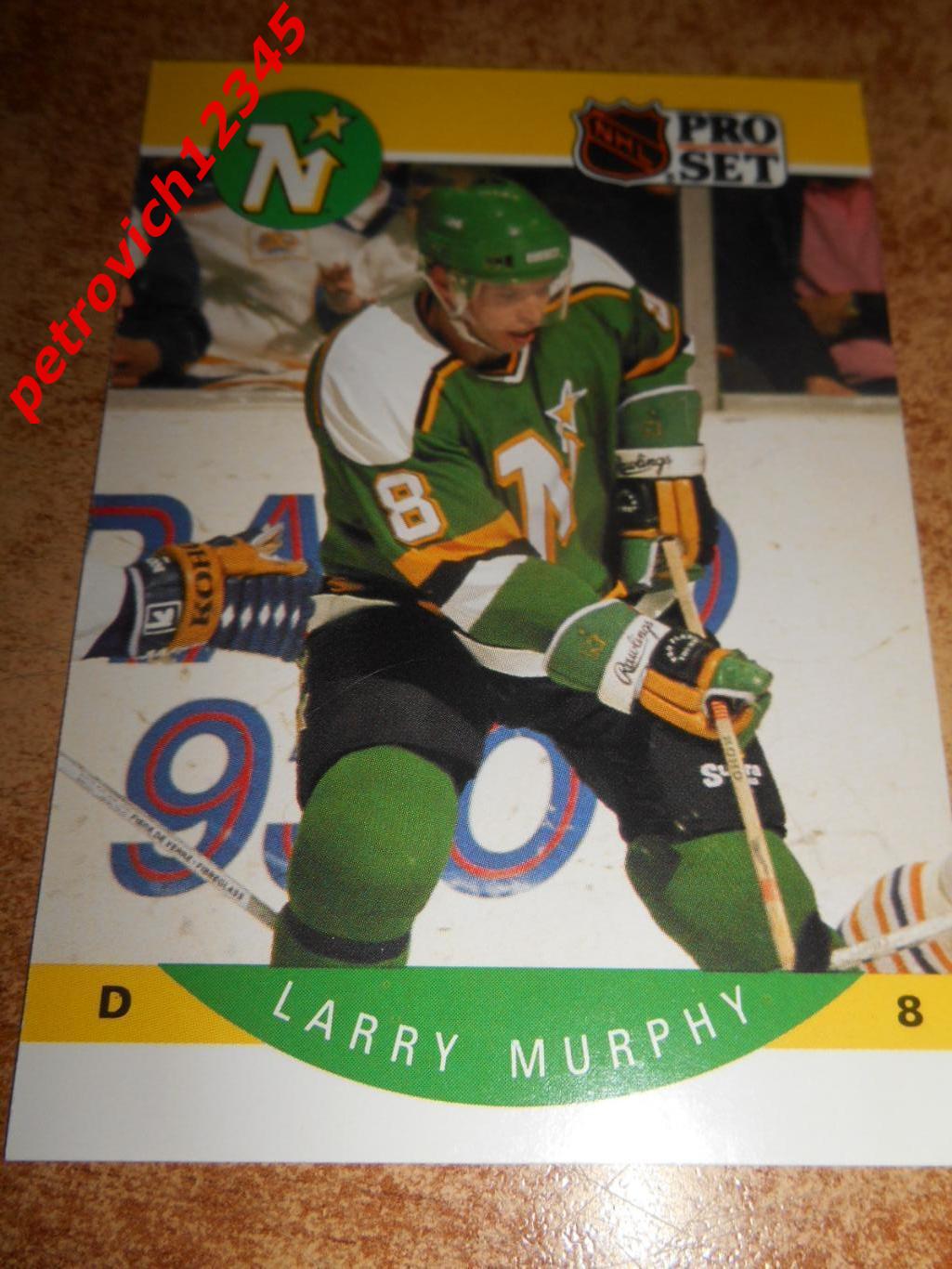 хоккей.карточка = 143 - Larry Murphy - Minnesota North Stars