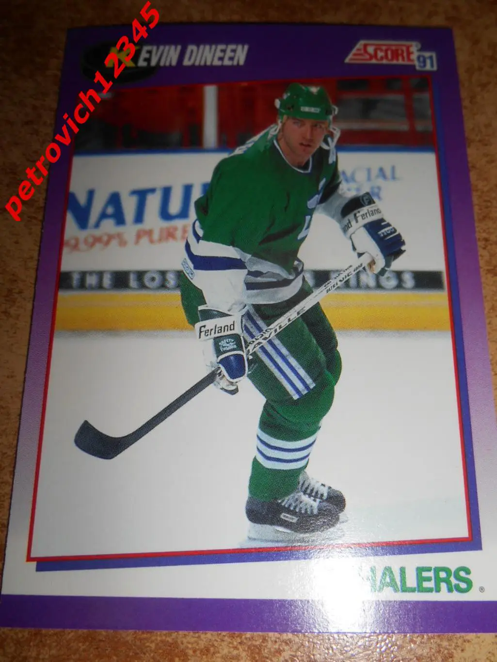 хоккей.карточка = 118 - Kevin Dineen - Hartford Whalers