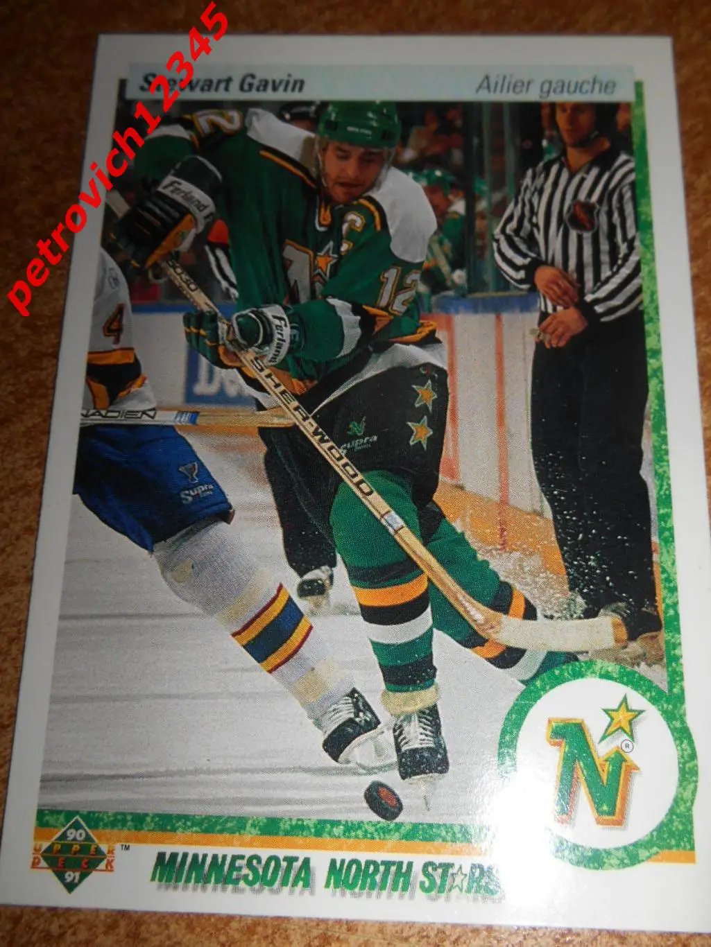хоккей.карточка = 150 - Stewart Gavin- Minnesota North Stars