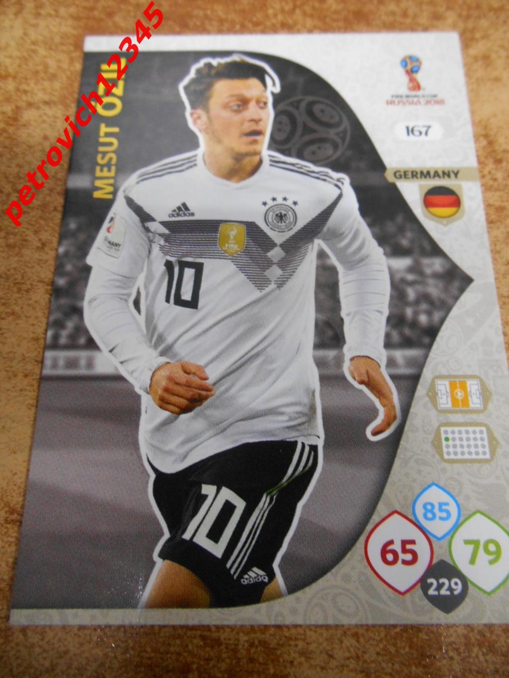 футбол.карточка = 167 -Mesut Ozil-Germany