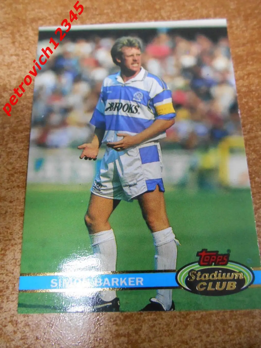 футбол.карточка = 36 - Simon Barker - Queens Park Rangers