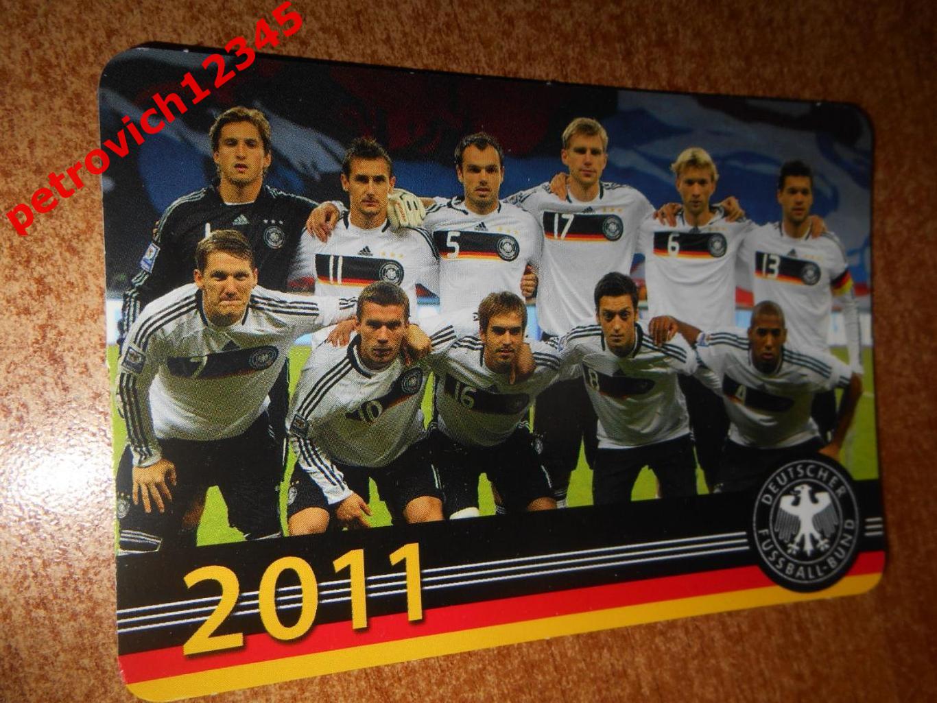 календарик - Германия - 2011г