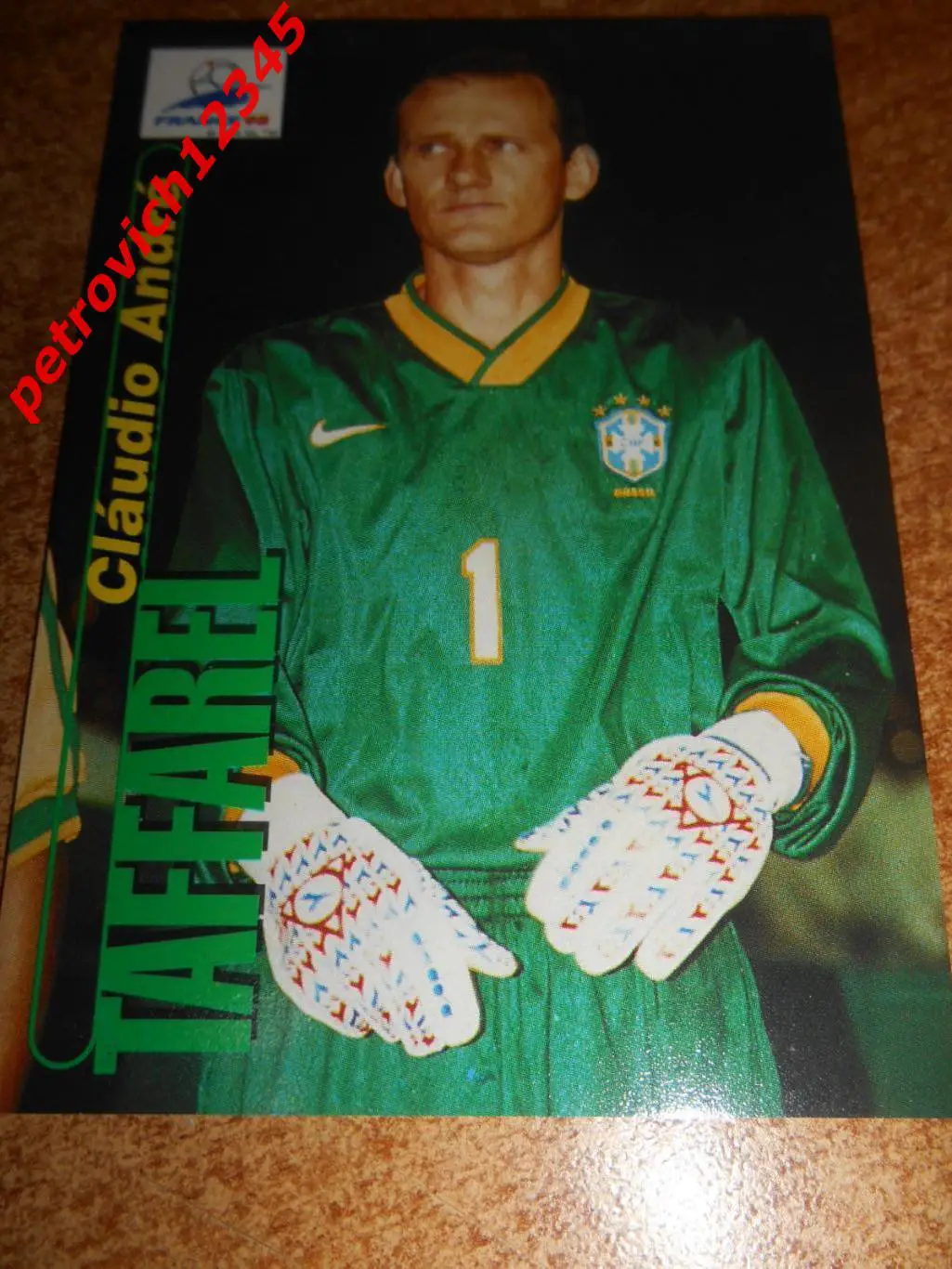 футбол.карточка = 8 - Taffarel - Brazil