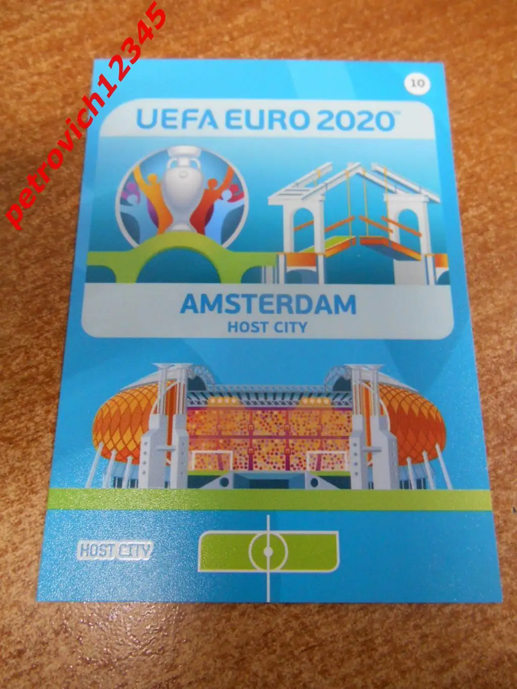 футбол.карточка = 10 - Amsterdam HC - Netherlands / Ajax