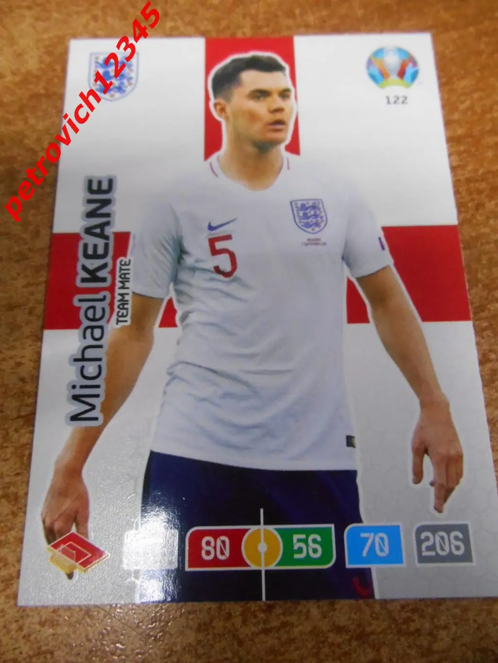 футбол.карточка = 122 - Michael Keane - England